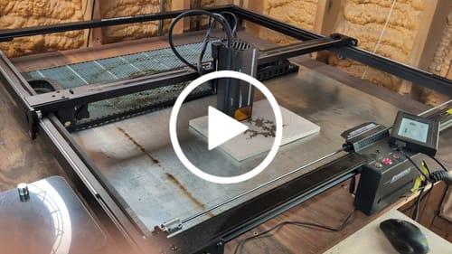 Customer video review of AtomStack A70 Max Laser Cutter