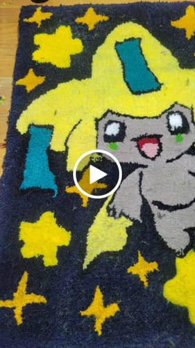 Customer video review of Primary Tufting Cloth (Pre-Cut)