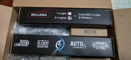 Customer photo review of Shredlights with Bluetooth & App