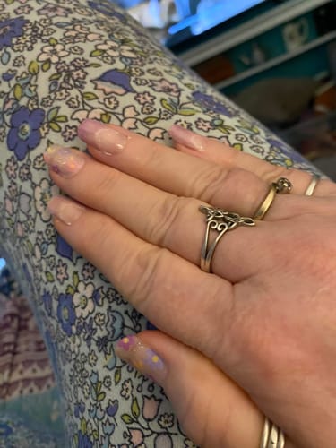 Customer photo review of Nail Stickers JK261