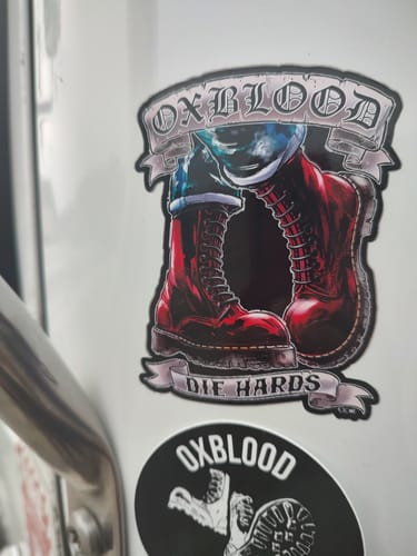 Customer photo review of Print Custom Stickers