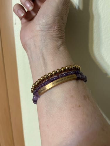Customer photo review of ROSE GOLD - ACCENT BRACELET