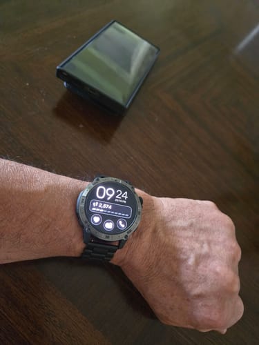 Customer photo review of ZE™ Force Smartwatch – Power Your Day, Track Your Way