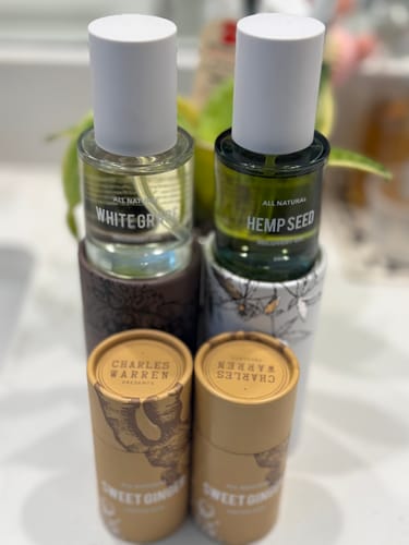 Customer photo review of Sweet Ginger Vapor Rub