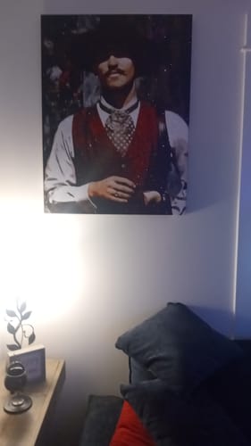 Customer photo review of Doc Holiday Wall Art