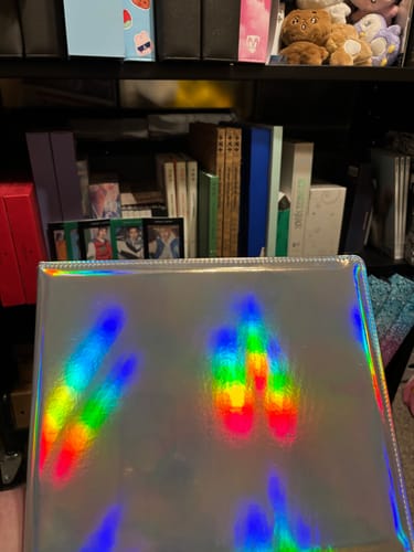 Customer photo review of RAINBOW HOLO BINDER - A5 WIDE