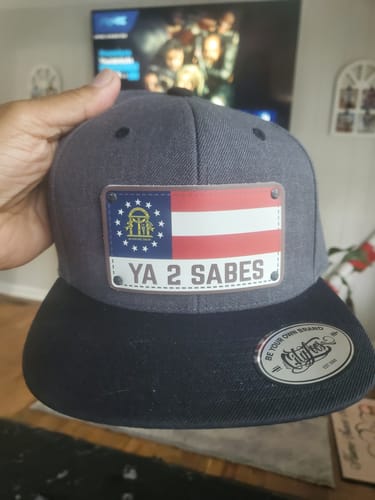 Customer photo review of Flag - Georgia Hat