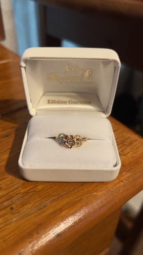 undefined review of Red Diamond Rose - Black Hills Gold Ladies Ring image 1 out of 2