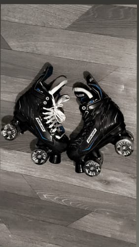 Customer photo review of Bauer X-LP Quad Roller Skates with Airwaves Wheels