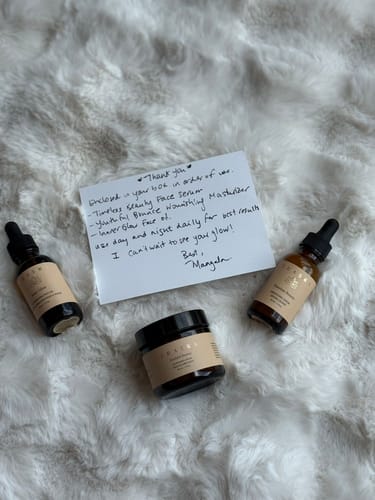 Customer photo review of Glow up bundle