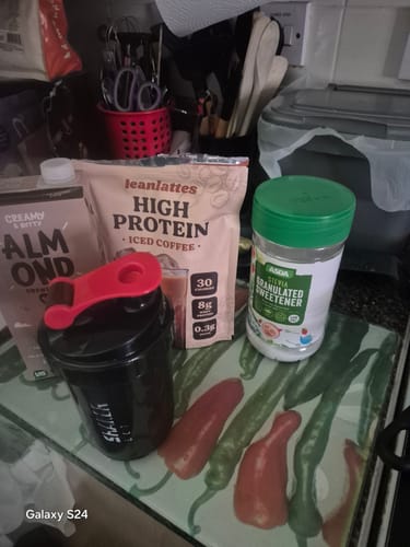 Customer photo review of High Protein Lean Coffee 🤩