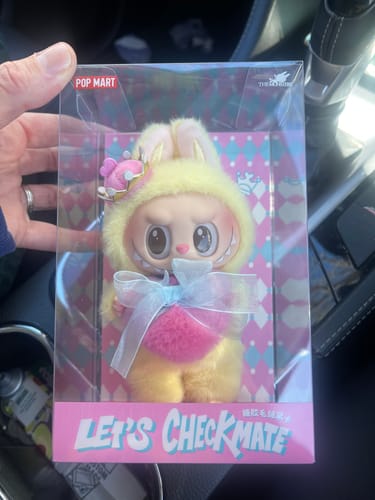 Customer photo review of THE MONSTERS Let's Checkmate Series-Vinyl Plush Hanging Card