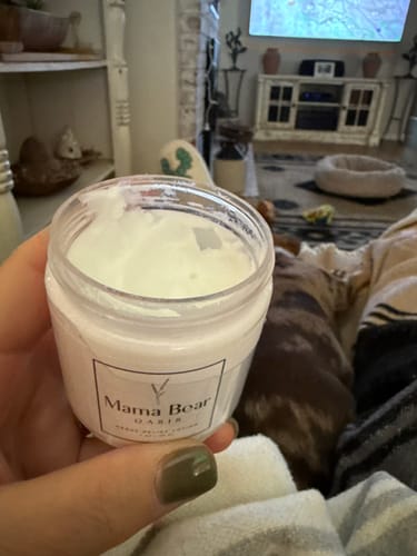 Customer photo review of Mama Bear Nerve Relief Lotion