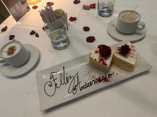 Customer photo review of Cena Romántica