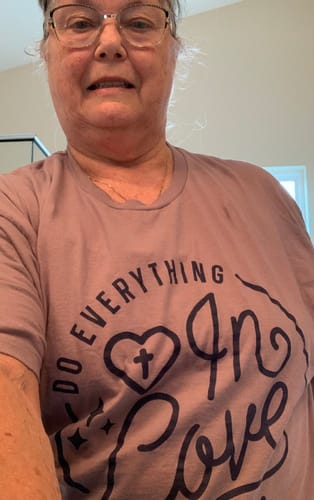 Customer photo review of One Nation Under God Short Sleeve Shirt