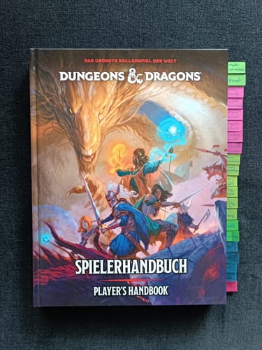 Customer photo review of D&D Spielerhandbuch 2024 - neue Version - DE