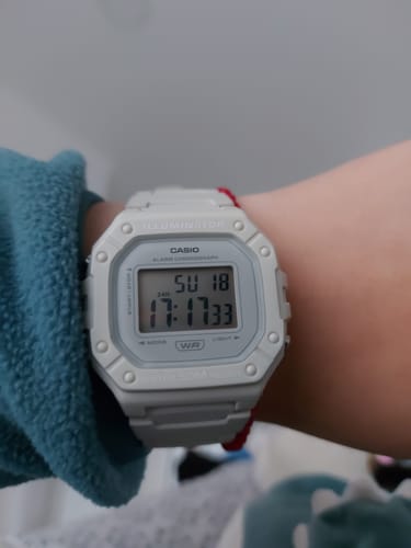 Customer photo review of Reloj Casio Vintage W-218HC-8AVDF Blanco
