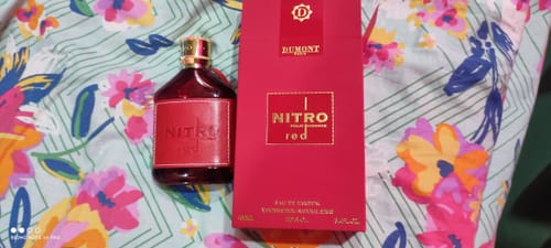 Customer photo review of Dumont Nitro Red Pour Homme Eau De Parfum For Men