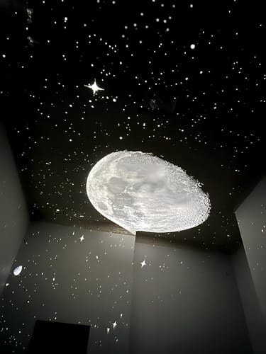 Customer photo review of POCOCO Galaxy Star Projector Replaceable Optical Film Discs, Home Planetarium Night Light Projecto Perfect Gift