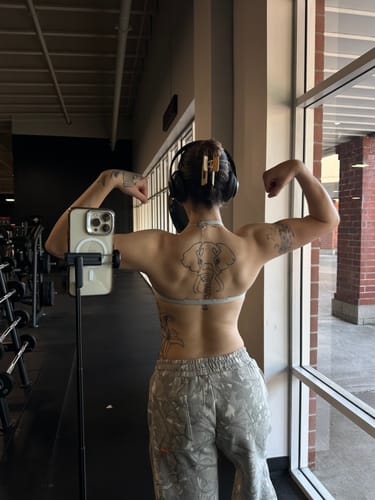 Customer photo review of 2133 - Tree Camo Baggy Sweats