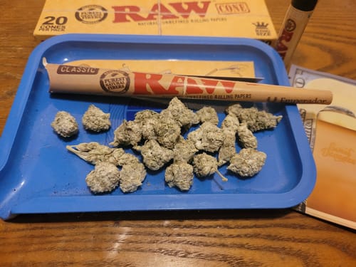 Customer photo review of THCA Snowballs - 67% THCA