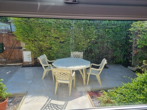Customer photo review of Himalayan - White Porcelain Paving Tiles - 900 x 600 x 20mm
