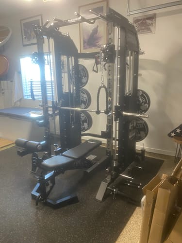 Customer photo review of Rubber Bumper Plates - Bundle Version