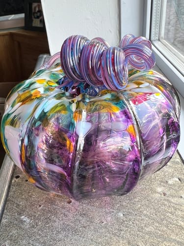 Customer photo review of shh... SECRET $20 VIP Mystery Glass Pumpkin