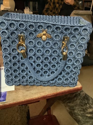 Marie C. review of CrochetPark™ Garden Bee Crochet Bag Kit image 1 out of 1