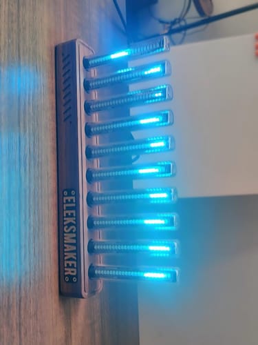 Customer photo review of EleksMaker T10 | RGB Simulated Glow Tube Rhythm Lamp for Gift