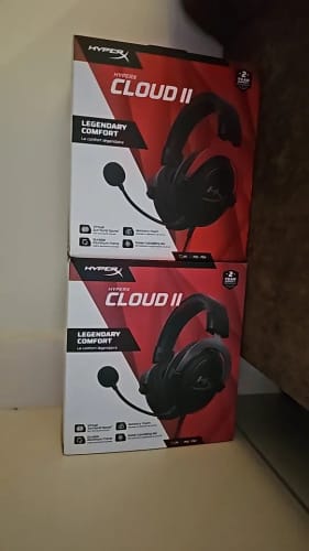 Customer photo review of HyperX Cloud II – Wired Gaming Headset