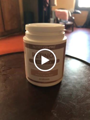 Customer video review of RÉTINOL (VITAMINE A) - 60 GÉLULES
