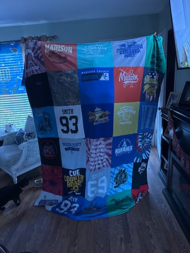 Customer photo review of Original Blanquilt™ / T Shirt Quilts