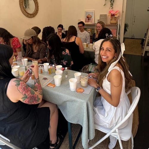 Customer photo review of Crystal Candle Making Workshop, SHOREDITCH LONDON - £52