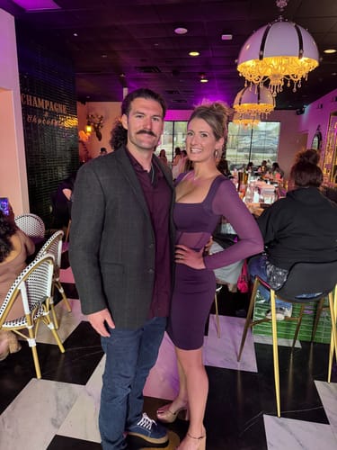 Customer photo review of Shapewear Long Sleeve Mesh Inset Bodycon Midi Dress