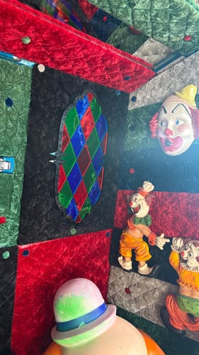 Customer photo review of Jester's Illusion Wall Art