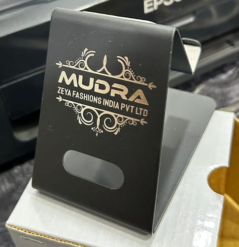 Customer photo review of Premium Mobile Stand | Best for Corporate Gifting | PrintMine.in