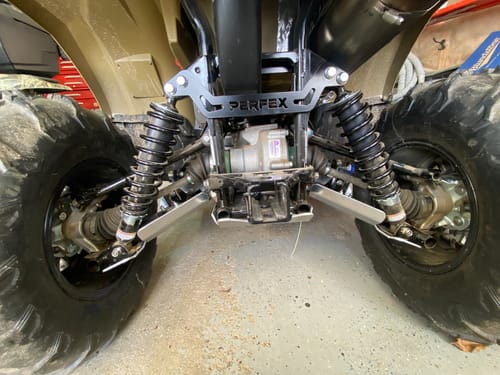Customer photo review of 2 Inch | Yamaha Kodiak 450 Lift Kit (2018+)