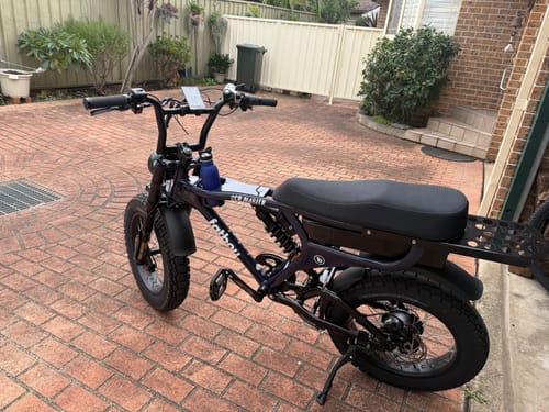 Customer photo review of The Scrambler eBike