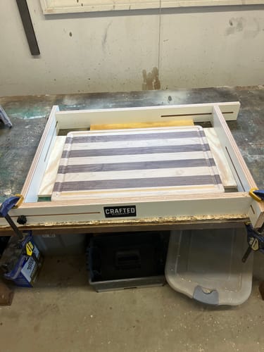 Customer photo review of Juice Groove Router Jig