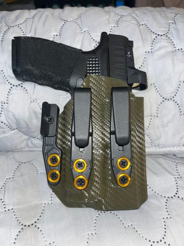 Customer photo review of IWB Holster - Light Bearing