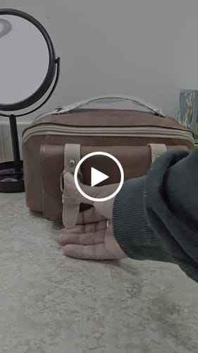 Customer video review of Elena Open Flat Cosmetic Makeup Bag