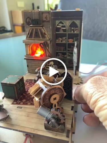 Customer video review of Da Vinci’s Fantasy Induction Book Nook