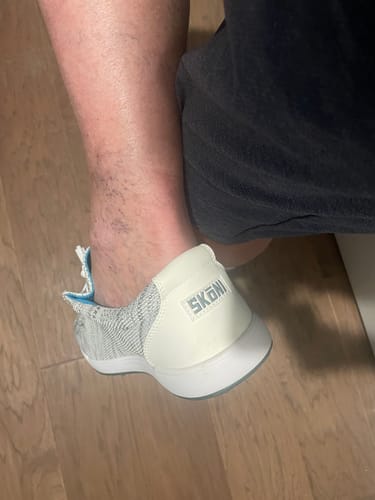 Customer photo review of SKŌNI Men's Golf Shoe - Grey