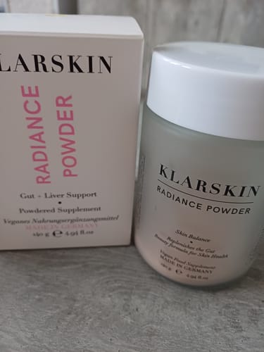 Customer photo review of Radiance Powder