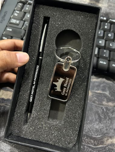 Customer photo review of Premium 2 in 1 Gift Set | Best Corporate Gift | PrintMine.in