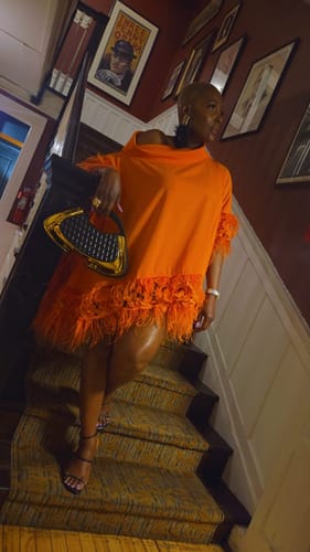 Customer photo review of Orange Melba Mini