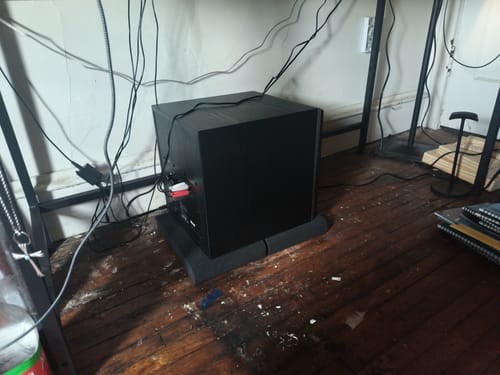 Customer photo review of T5 Powered Subwoofer