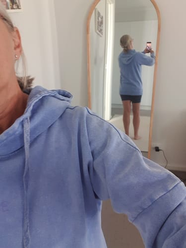Customer photo review of Unisex Hemp Hoodie 2.0