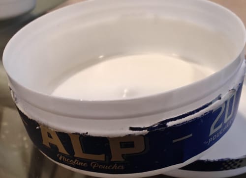 Customer photo review of Chilled Mint Nicotine Pouches